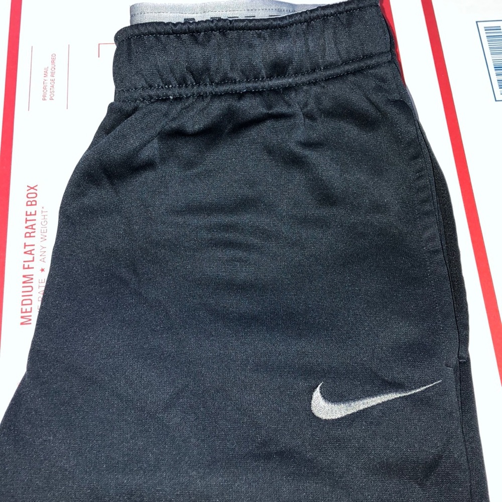 MENS NAVY NIKE THERMA FIT PANTS SIZE MEDIUM